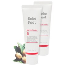 베베풋 쿨크림 풋크림 풋케어 발각질제거제 100ml, 01_100ml