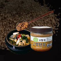 재래식 시골 집 옛날 전통 찌개 된장 6형제 고향된장 1Kg