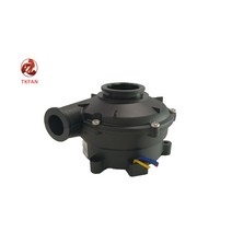 산업용송풍기 낙엽청소 고기집 엔진블로워 BA7050H24B-A2001 DC 브러시리스 송풍기 24v 38000rpm 7565 45mm, 01 Black