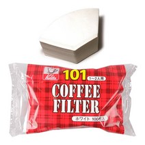 칼리타 NK-101 흰색 100매 커피필터, 본상품선택