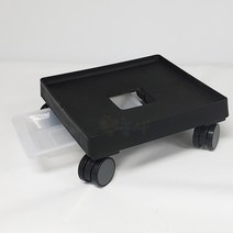 청운 정사각 이동식 화분받침대 3종, 정사각 이동식 청운7호 블랙