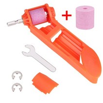 드릴 비트 연마기 커런덤 휠 숫돌 손 도구 titanium 전원 도구 그라인더, 2 개의 돌이있는 노란색