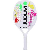 ianoni 비치 테니스 라켓 EVA 메모리 폼 코어 라켓이 있는 탄소 섬유 그릿 페이스, PR720