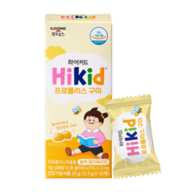 체험 하이키드 프로폴리스 구미 2.5g 10개 10일분 / 건강기능식품 어린이용