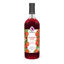 fm)포모나 딸기시럽 1000ml 카페 업소용 식자재 시럽 파우더
