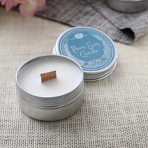 [캔들레이디] 틴케이스 - 실버 75ml 30ml, 1개