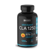 스포츠리서치 플랜트-베이스드 80% CLA 1250mg 베지 소프트젤 글루텐 프리, 90개입 x 1개