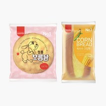 삼립 정통 보름달빵 85g x 4봉 옥수수 크림빵 100g x 4봉, 4개