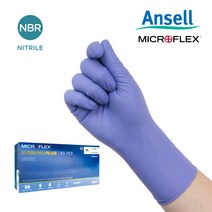 (안셀)마이크로플렉스 Supreno Plus수프레노플러스(93-753) 12인치 일회용 니트릴장갑, 93-753(SP)-XL, 1개