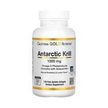CGN 남극 크릴오일 오메가3 컴플랙스 1000mg 120정 500mg, 30정