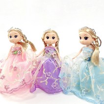 마이 리틀 빈티지 플라워 프린세스 인형 키링 3Colors