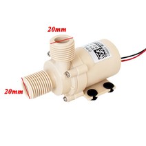 모노펌프 물순환펌프DC 12 볼트/24 0-110 섭씨 브러시 순환 펌프 태양/가스/전, 03 24V 6m 12L per min