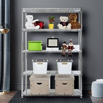 [이쏘] 450x1200x1800 5단/국산 산업용 메탈선반 조립식 앵글 1443EA, 쿠팡 본상품선택, 쿠팡 1