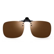 편광 클립 선글라스 여성 및 남성용 무테 플립 업 선글라스 처방 안경 UV400