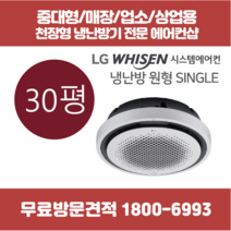 LG 천장형 에어컨 냉난방기 원형 30평 (TW1100T9SR)