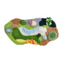 러그만들기 수제 카펫 DIY 소품만들기 뜨개질 집들이선물