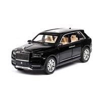 자동차 다이캐스트 롤스로이스엠블럼 모형자동차 124 합금 롤스 로이스 컬리넌 suv, 상자 없는 검정