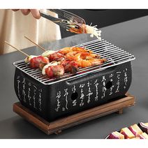 일본식 미니화로 연료포함 가정식화로 개인화로, 일본화로 소형+연료5P