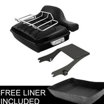 알루미늄탑박스 오토바이 트렁크 등받이 랙 할리 투어 팩 로드 글라이드 9708 107인치