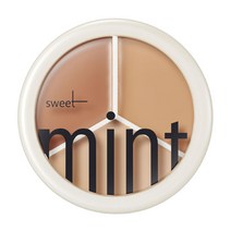 SWEET MINT 3색 컨실러 멀티 컬러 크림 파운데이션 다크서클 커버, 3색 멀티컬러 컨실러
