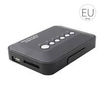 미디어박스 미디소프트 영상재생 미디어플레이어 멀티미디어 플레이어 미니 HD 720P TV 박스 AV 출력 MKV R, 01 37EU Plug