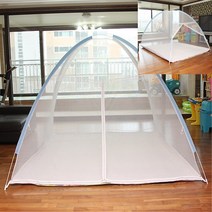 200cm 원터치 대형 모기장 200x240cm 방충망설치 아기침대모기장 방문모기장 원룸방충망 모기장문 침대용모기장 탈