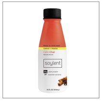 소이렌트 드링크 카페 차이 12병 아침 식사 식물성 단백질 Soylent Cafe Chai