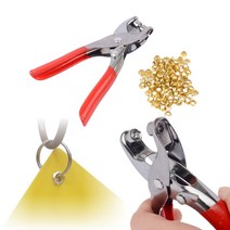 하도메 아일렛 펀치 가죽공예 펀칭기 구멍마감 찡 부품 펀치심세트