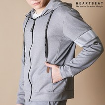 하트비트 루데빈 후드집업 베이직핏 트레이닝 점퍼 커플룩 단체복 남자 여자 남여공용 커플티 빅사이즈 단체티