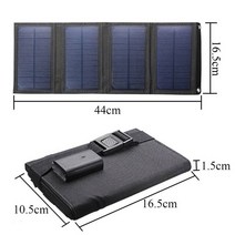 100W 플러스 크기 접이식 태양 전지 패널 방수 휴대용 야외 충전 플레이트 휴대 전화 보조베터리 하이킹 캠