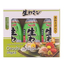 S&B생와사비175g x 3, 3개, 175g