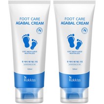 록키스 풋 케어 애기발 크림 100ml, 2개, 1개입