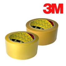 3M 포장용 박스테이프 정품 372KS 48mm X 40M 10개, 3M박스테이프372ks황색40Mx10개
