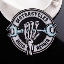할리데이비슨 패치 용품 악세사리 diy punk 바이커 패치 iron on patch on clothes cloth patch 오토바이 수리 embroidered for