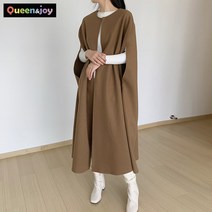 퀸앤조이 미녀77 그녀의 케이프 오픈 롱조끼 베스트***판매자 SSK무역***