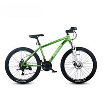 산악 로드 MTB 자전거 24인치 26인치 블랙 그린 블루, 24 인치