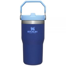 스탠리 스플로우 스테인리스 스틸 텀블러 빨대 포함 알파인, 30oz, Lapis