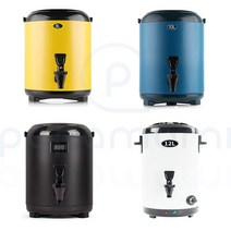 파파모미 업소용 보온통 대용량 6L 보냉통 전기물끓이기, 10L 화이트