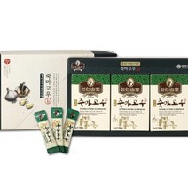 (주)인산가 정품 죽마고우환 스틱형 270g(3gx30개x3통)+9중9포흑삼 금산흑삼블랙초코크런치(10g 4개), 1박스, 스틱형 270g (3g x 30개 x 3통)
