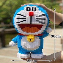도라에몽 나노블럭 7280pcs 브릭레고 대형피규어 30cm