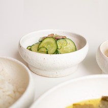 림 굽찬기 핸드메이드도자기그릇 찬기, 중