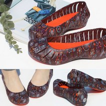 슈즈아울렛 데일리슈즈로 딱좋은 해바라기 여성젤리슈즈