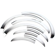 SAFE 크롬 자동차 휀다몰딩 기아 8p, 올뉴프라이드 5도어