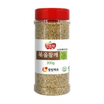 찬들마루 맛뜨락 고소한 볶음참깨 200g(통)국산, 단품