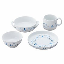 Noritake 노리타케 플레이트 & 손잡이 그릇 & 밥솥 & 찻잔 세트 플레이트:16cm 300cc 그릇:16cm 370cc 밥솥:230cc 찻잔:245cc Noritake ノリ