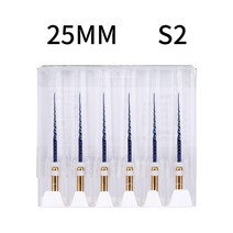 JINGT 치과 엔진 사용 파일 NiTi 슈퍼 로터리 열 활성화 근관 루트 파일 25mm SX-F3 치과 도구 6 개/상자, 1, 25MM S2