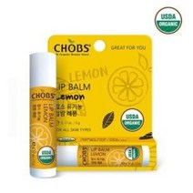 CHOBS 유기농 립케어 립밤, 페퍼민트