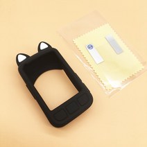 전술 군인 나침반 Wahoo ELEMNT 볼트 V2 케이스 및 화면 보호기 필름 자전거 실리콘 품질 슬리브 엘리먼트 2 GPS 컴퓨터 v2 용, 01 1pc Film Black