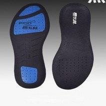 버그 축구 Tlss 미끄럼 방지 충격 릴리프 포런 탈취 통기성 흡수 내마모성 달리기 농구 깔창, 없음, 5.스타일 블랙 하프 팜 - 40(JP250)