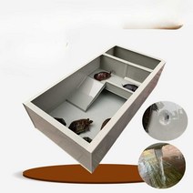 거북이일광욕 사육장 브라질거북 페닌슐라쿠터 반수생, A 베이지 150x75cm (옵션이미지확인)